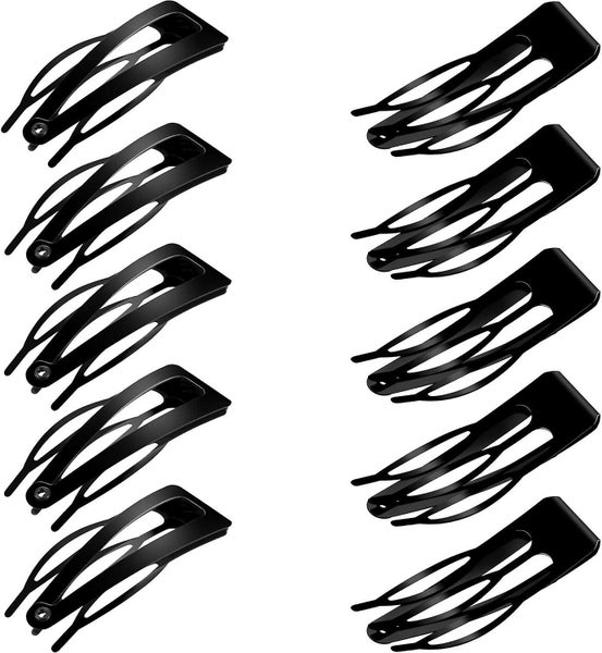 24 Pieces Double Handle Hair Clips Women's Metal Hair Clips Hair Barrettes For Carousel 1