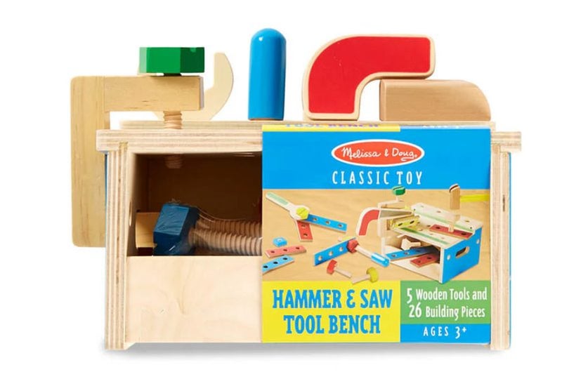 Melissa and Doug Hammer & Saw Tool Bench Carousel 1