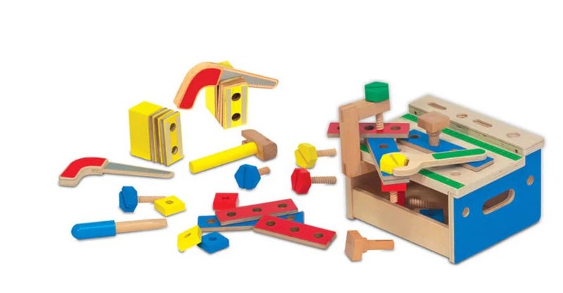 Melissa and Doug Hammer & Saw Tool Bench Carousel 2