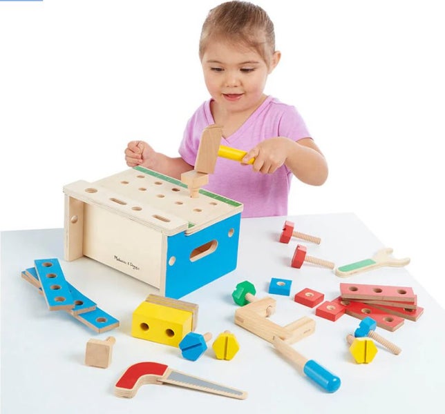 Melissa and Doug Hammer & Saw Tool Bench Carousel 4