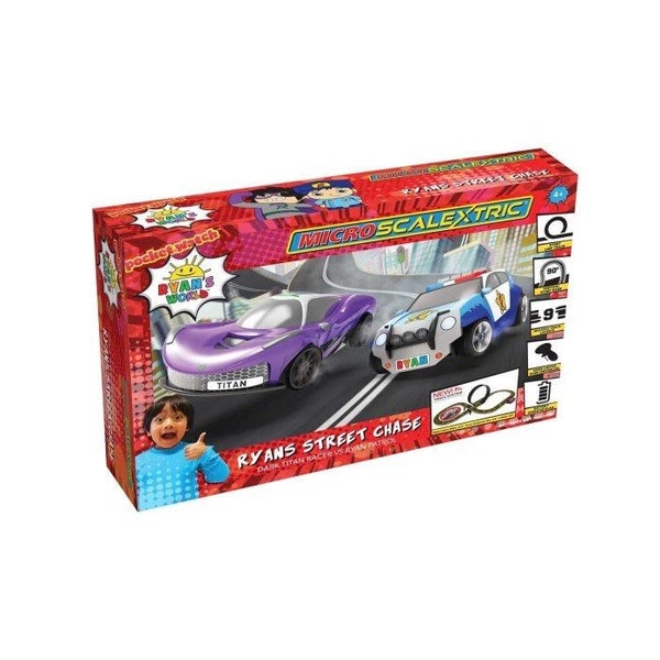 Scalextric G1160 Micro Set: Ryan's Street Chase - Ryan's World (Battery Powered) Carousel 1