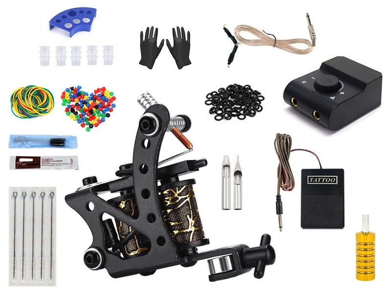 Tattoo Kit Gun Pack New Carousel 10