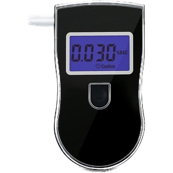 Electronic Breathalyzer Professional Portable Alcohol Tester With Led Digital Carousel 1