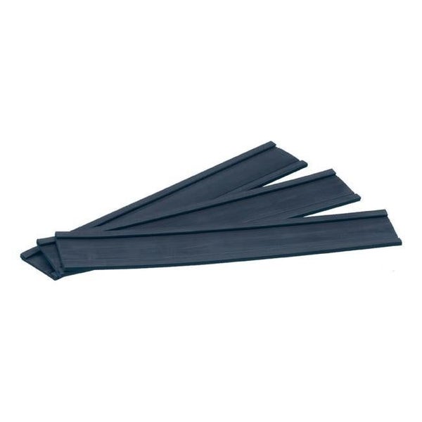 Quartet magnet card holders 25x150mm pk10 Carousel 1