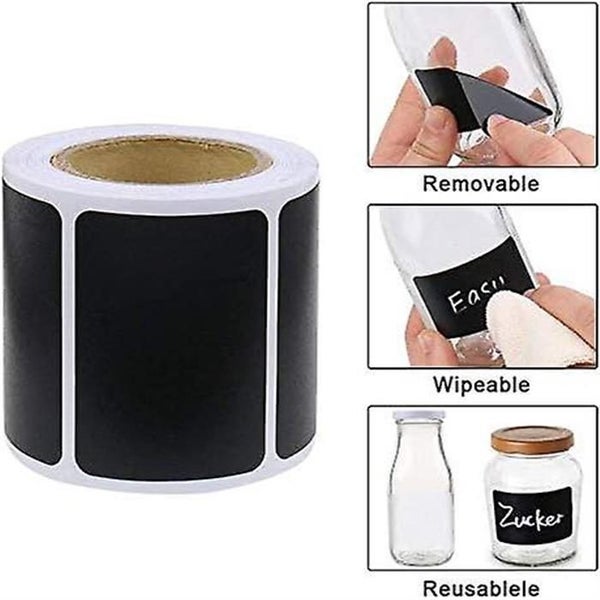 300pcs Reusable Sticker Label Kit For Kitchen Organize Removable Chalkboard L Carousel 1