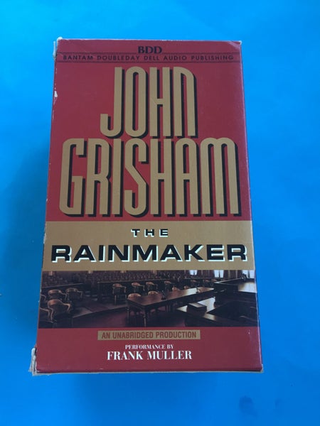 John Grisham: The Rainmaker (AudioBook Cassette) Carousel 1