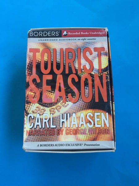 Carl Hiaasen: Tourist Season (AudioBook Cassette) Carousel 1