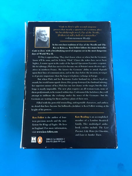 Ken Follett: Jackdaws (AudioBook Cassette) Carousel 2