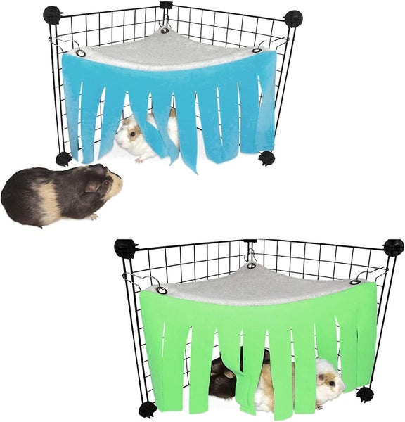 2 Pcs Hammock Tent For Small Animal Hamster Pet Hammock Tent Hidden Hammock Co Carousel 1