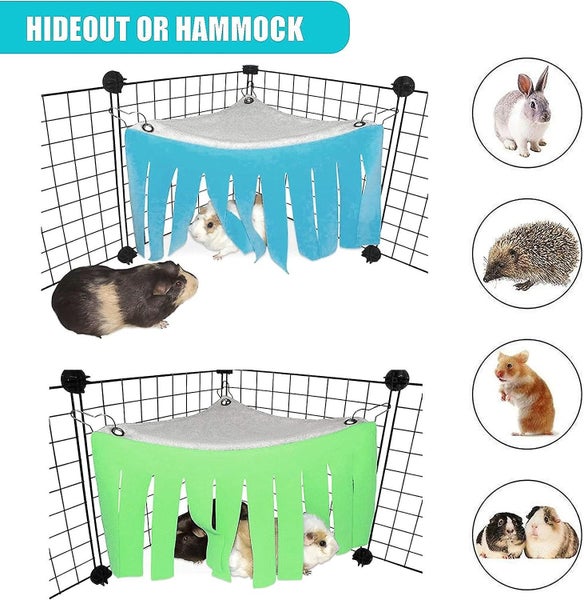 2 Pcs Hammock Tent For Small Animal Hamster Pet Hammock Tent Hidden Hammock Co Carousel 2