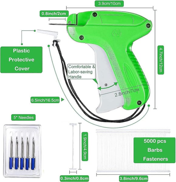Clothing Price Labeler Tagging Tag Gun Garment Brand Labels With 5000pcs Paddl Carousel 2