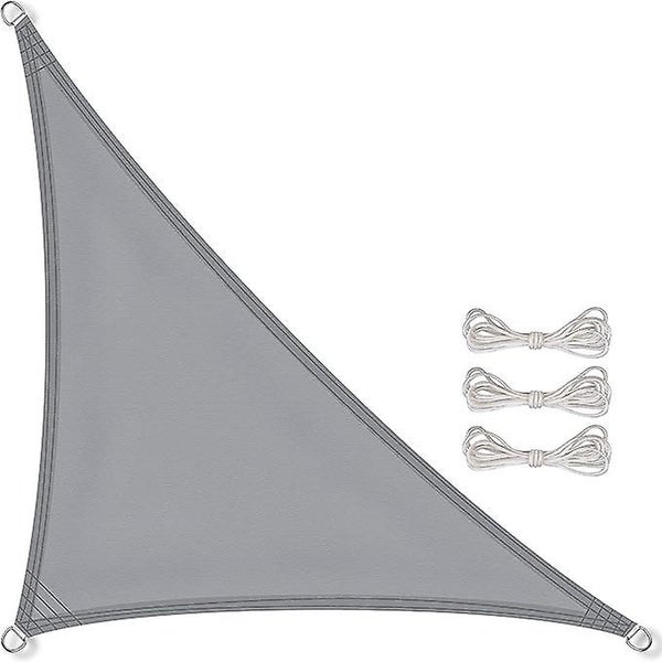 3 X 3 X 4.25 M Light Gray Shade Sail Sun Shade Garden Balcony Waterproof Polye Carousel 1