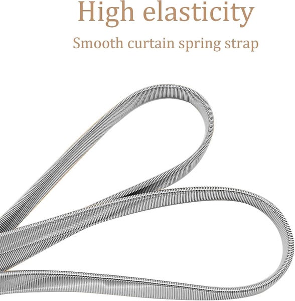 Curtain Brackets 2 Pieces Silver Metal Leaf Curtain Brackets Adjustable C Carousel 5