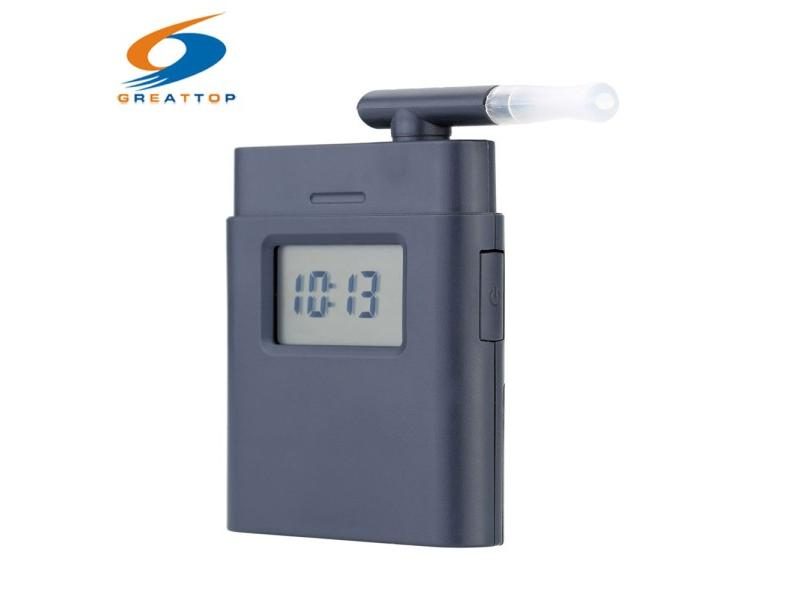 Factory Professional Mouthpiece Breath Alcohol Tester With Time Display Mini Carousel 1