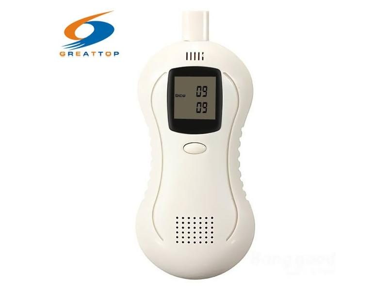 Digital LCD Backlit Display Alcohol Tester Breath Analyzer Detector Carousel 2