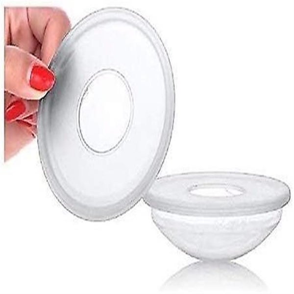 Silicone Inverted Flat Nipples Corrector With Clear Case 1pair Breastmilk Coll Carousel 1