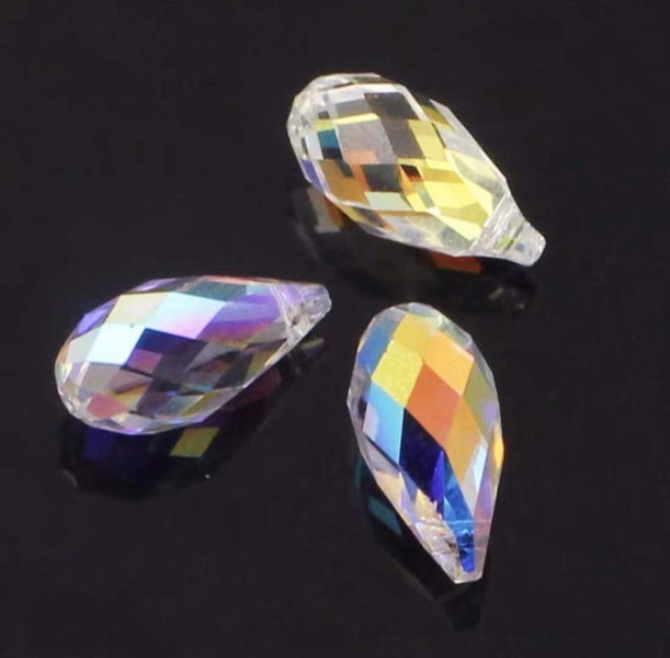 Glass Suncatchers 5 Pack Radiant Crystal Drops / Suncatcher Beads Carousel 2