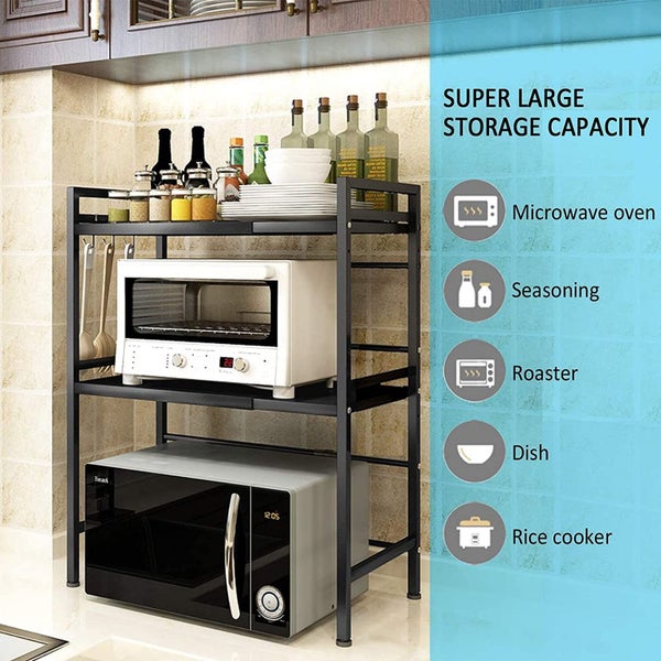 Microwave Shelf Rack Stand - (NZ Clearance) Carousel 13