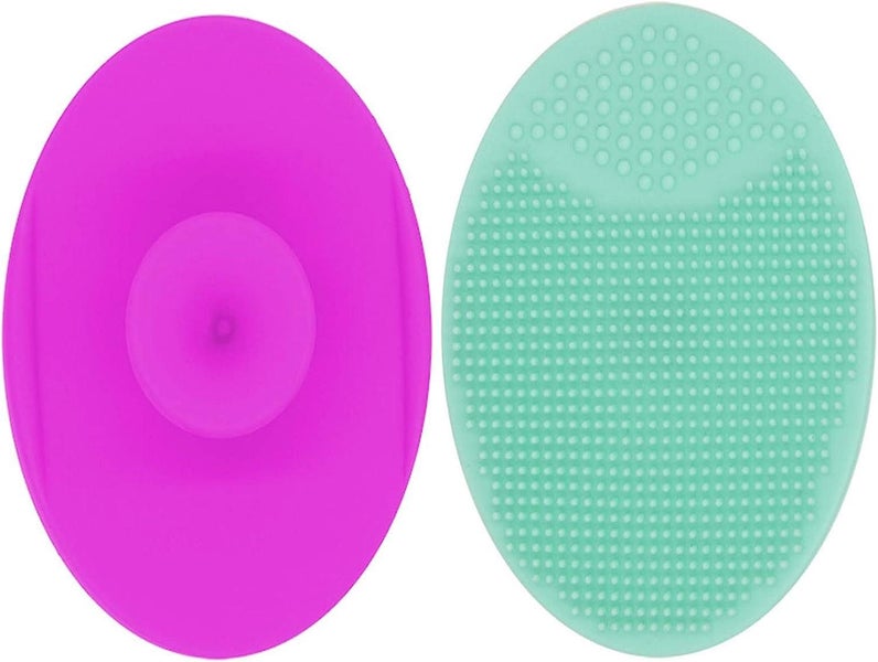 2 Pieces Cleansing Brushesface Cleansing Brushsilicone Facial Cleansing Brus Carousel 1