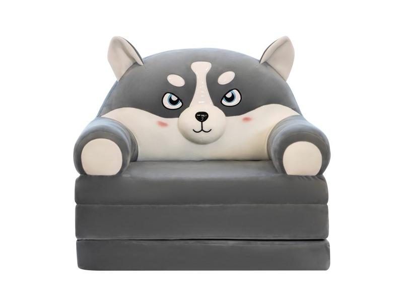 Foldable Kids Sofa Cover 2 In 1 For Car Seats Cute Cartoon Carousel 1