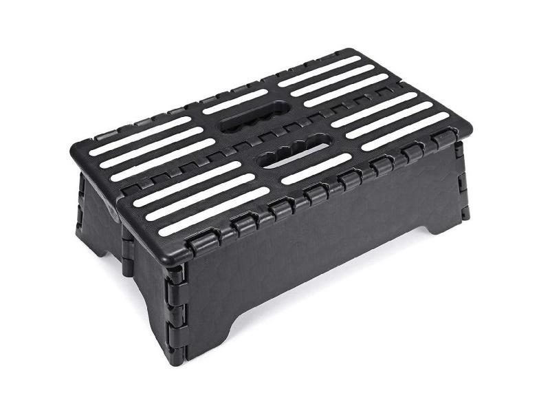Non Slip Home Door Ladder Foldable Step Stool For Stairway Bed Carousel 2