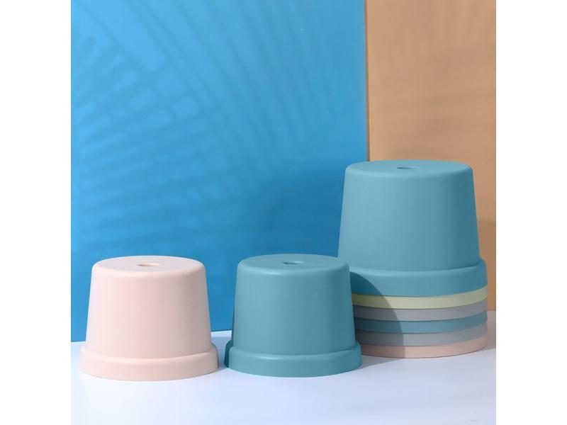 B - CM 04 Bathroom Row Bench Stool Household Bathroom Stool Plastic Stool Carousel 1
