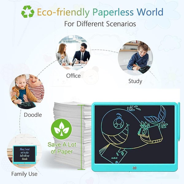 Colorful Lcd Writing Tablet Portable Child Drawing Tablet 15 Inch Colorful D64460877041411111