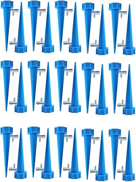 30 Pieces Drip Bottle Drip Irrigation Bottle Automatic Plant Sprinkler Drip Carousel 1