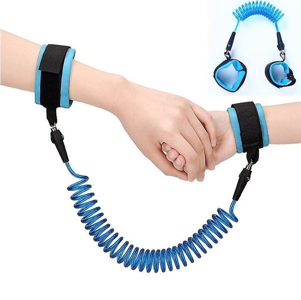 2 Pcs 2.5m Anti-lost Child Wristband Child Leash 360 Rotation Wristband Anti Carousel 1