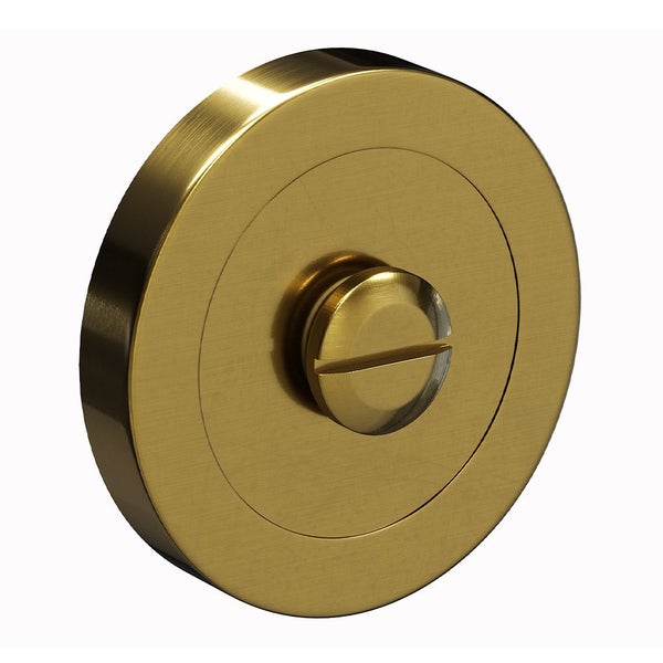Legge Emergency Release Escutcheon 50mm Satin Brass L6009SB Carousel 1