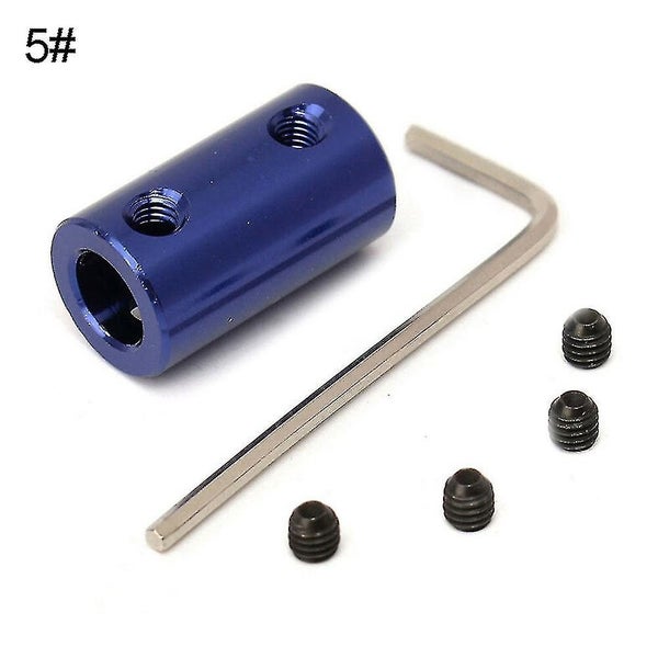 2/3/4/5/6/7/8mm Color Rigid Shaft Coupling For Rc Boat Car 5mm-5mm Carousel 1