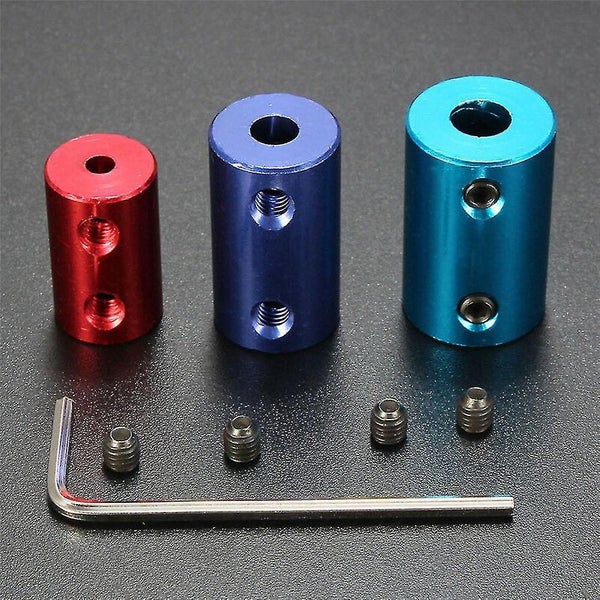 2/3/4/5/6/7/8mm Color Rigid Shaft Coupling For Rc Boat Car 5mm-5mm Carousel 2