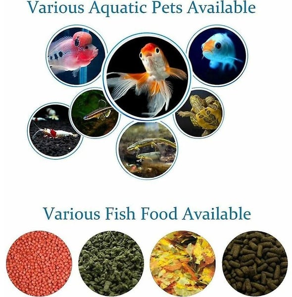 Automatic Aquarium/fish Food Dispenser Multifunctional Adjustable Fish Dispen Carousel 3