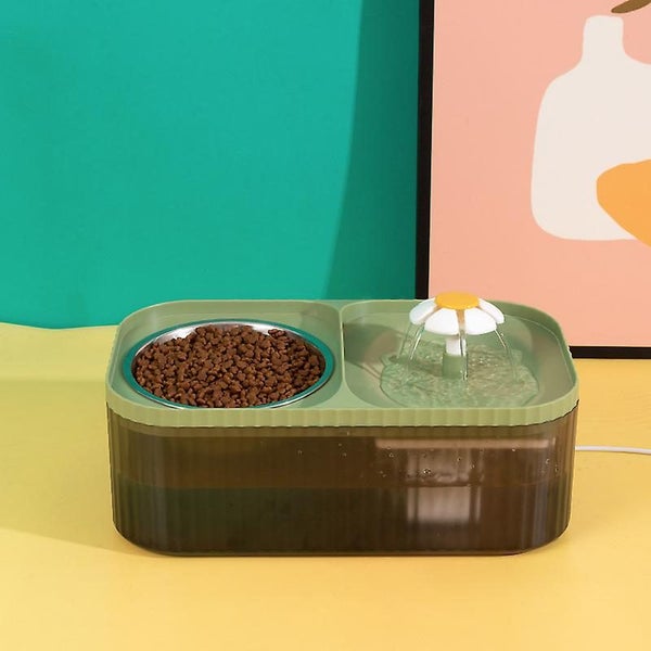 Water Fountain For Cats Inside Cat Feeding Watering Supplies Super Quiet A Carousel 2