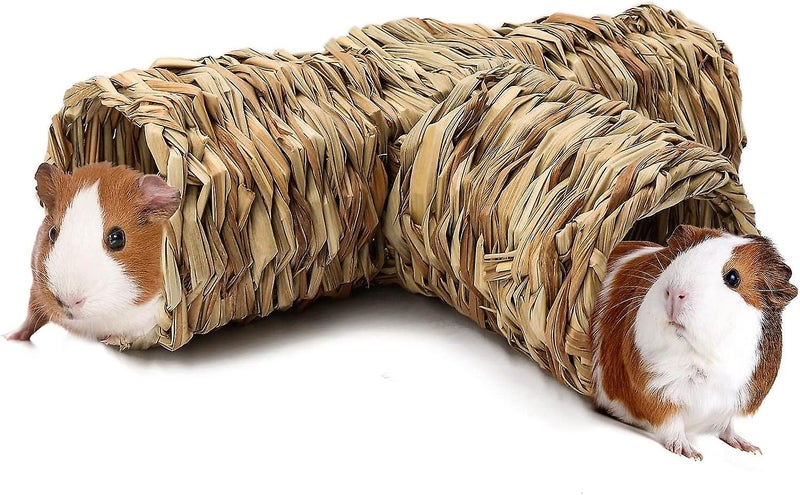 Hamster Grass Tunnel Toy Guinea Pig Tunnel And Tube Toy For Rats Syrian Hamst Carousel 2