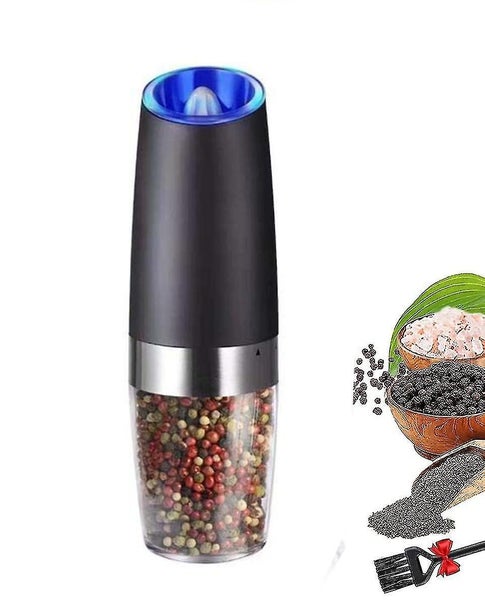 Electric Salt And Pepper Grinder Set Automatic Pepper And Salt Mill Grinder B Carousel 1