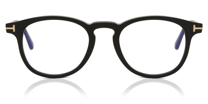 Tom Ford FT5891-B Blue-Light Block 005 49 New Unisex Eyeglasses Carousel 1