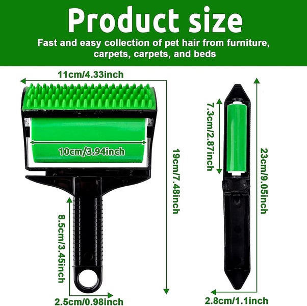 2 Pieces Stick It Roller Reusable And Washable Lint Roller Pet Stick It Lint Carousel 2
