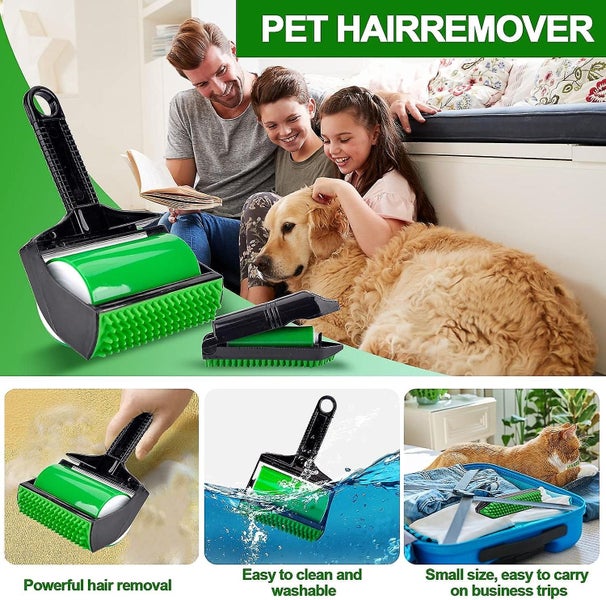 2 Pieces Stick It Roller Reusable And Washable Lint Roller Pet Stick It Lint Carousel 5