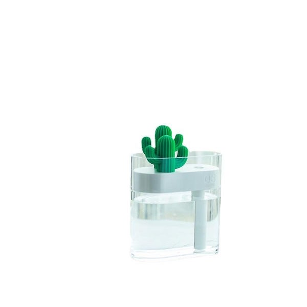 Air Humidifier 160ml Air Humidifier Clear Cactus Color Light Usb Essential Oil Carousel 5