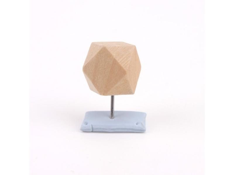 50pcs/set Jumbo Polygon Diamond Sharp Wooden Push Pins For Carousel 1
