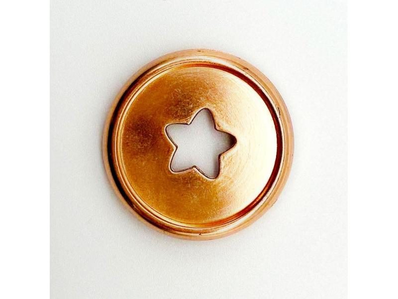 Flash Point 12pcs 27mm Notebook Mushroom Hole Button Discs For A5 Binder Carousel 1