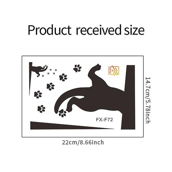 Wall Sticker Art Decals Removable Wallpaper Toilet Seat Cute Cat Vinyl Decor F Carousel 2