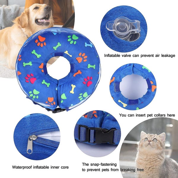 Inflatable Dog Collar Dog Recovery Collar Inflatable Dog Collars For After S Carousel 2