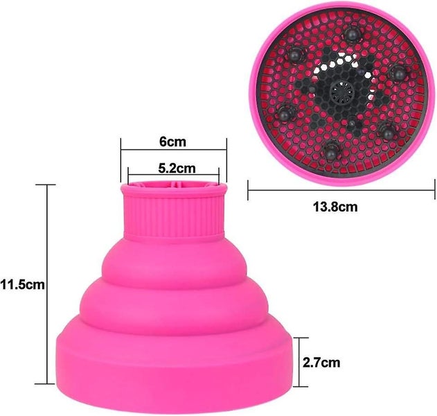 Hair Dryer Diffuser Foldable Silicone Diffuser Universal Hair Dryer Accessory Carousel 2