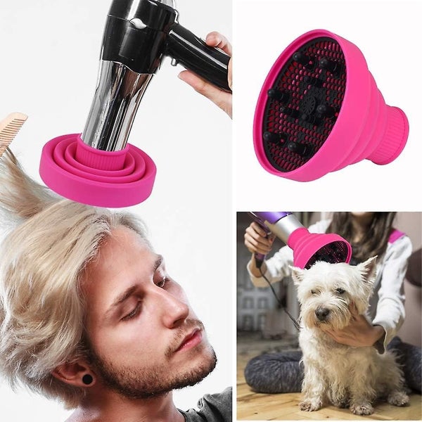 Hair Dryer Diffuser Foldable Silicone Diffuser Universal Hair Dryer Accessory Carousel 5