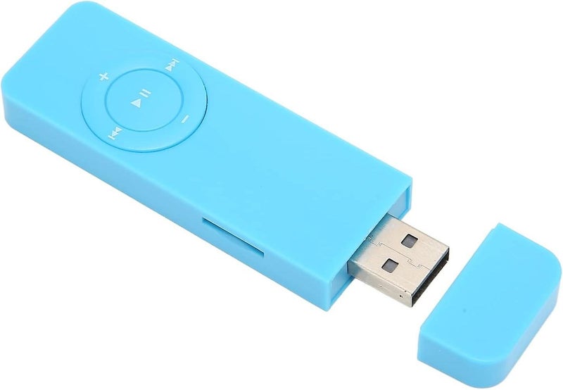 Mp3 Player blue Student Usb Mp3 Player Children's Mp3 Player Walkman Withou Carousel 2