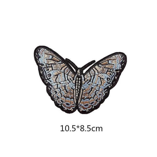 24 Pcs Butterflies Patches Multicolored Randomly Mix Handmade Patches Assorted Carousel 2