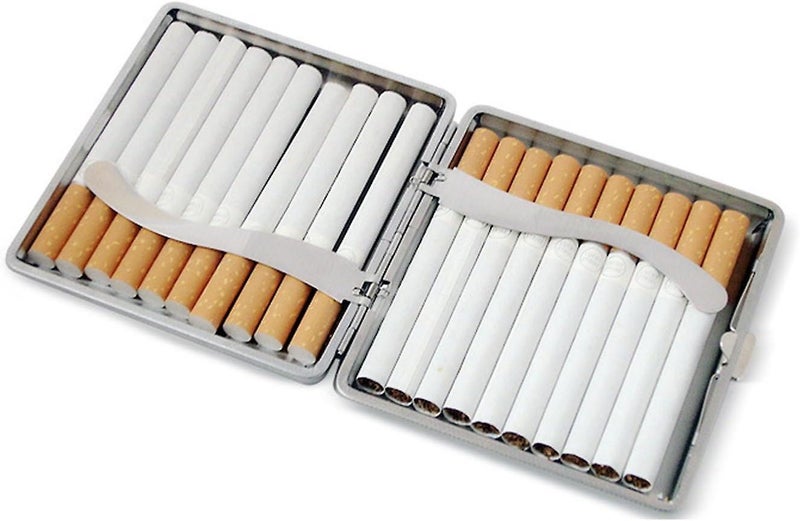 Leather Cigarette Case Holder Storage 20pcs 84mm Carousel 2