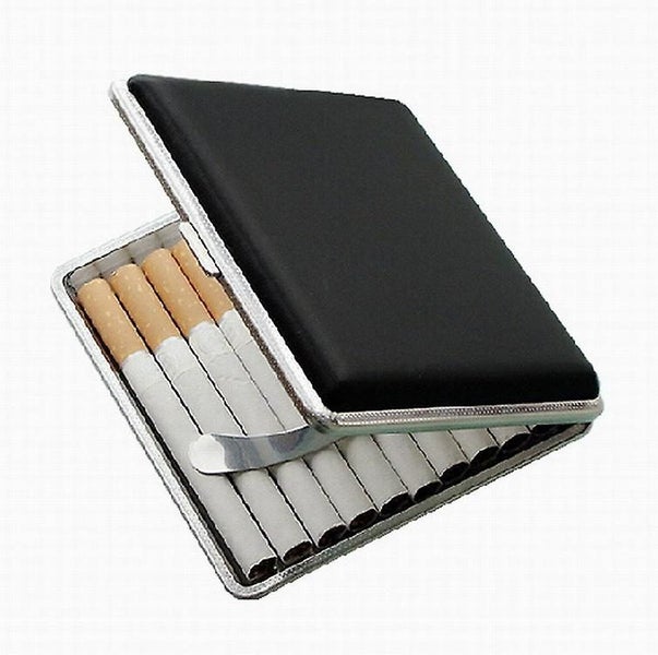 Leather Cigarette Case Holder Storage 20pcs 84mm Carousel 5
